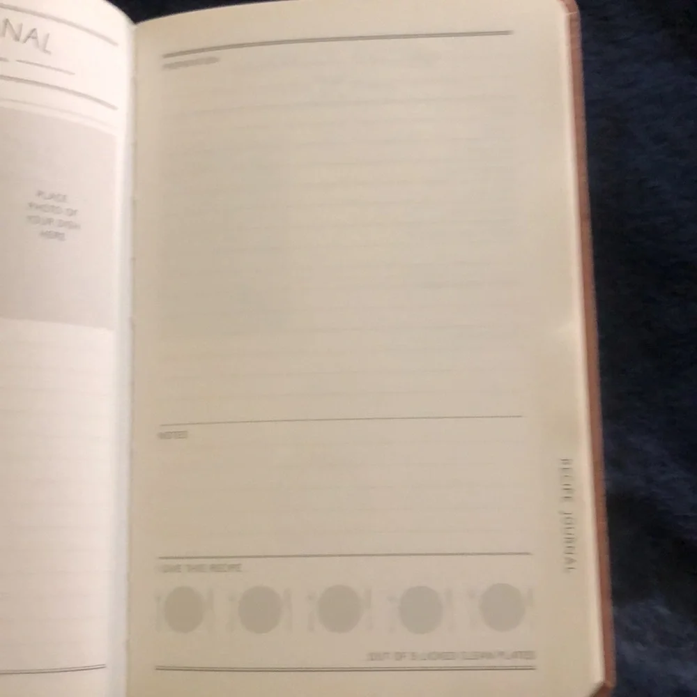 Brand New Recipe Journal AND Food Planner + extras